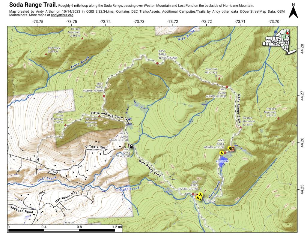 Soda Range Trail