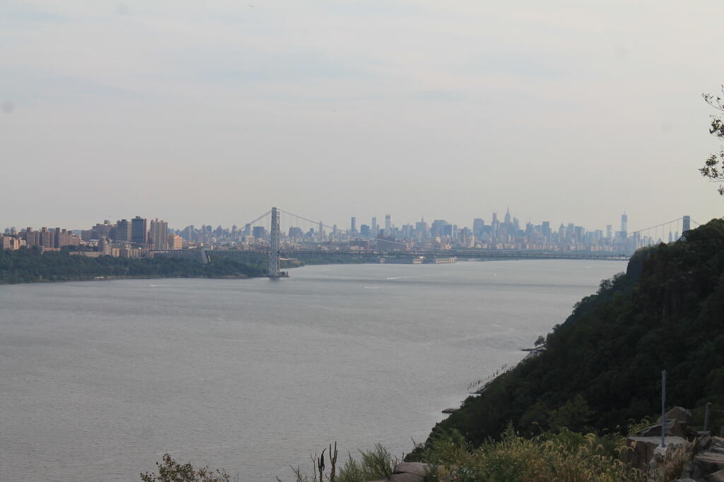 Manhattan and George Washington Bridge