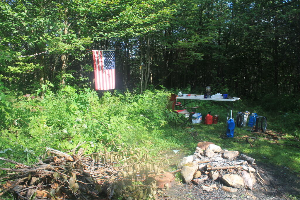 Making Breakfast at Camp