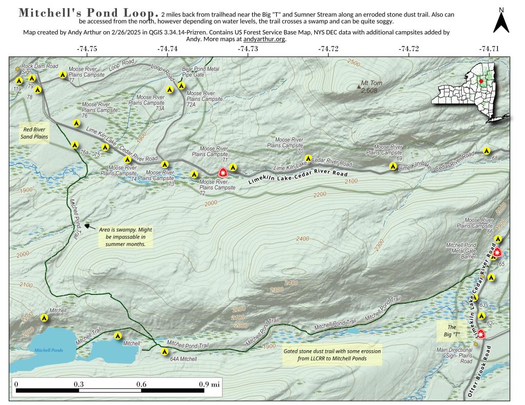  Mitchell Pond Trail