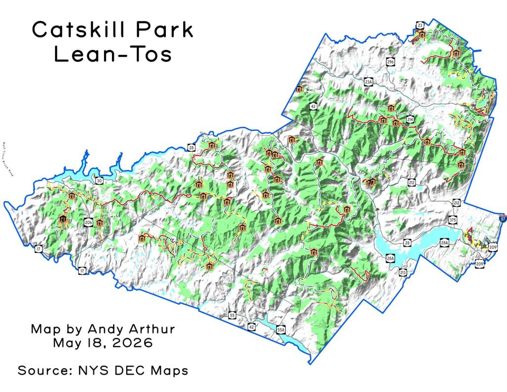 Catskill Park Lean-Tos