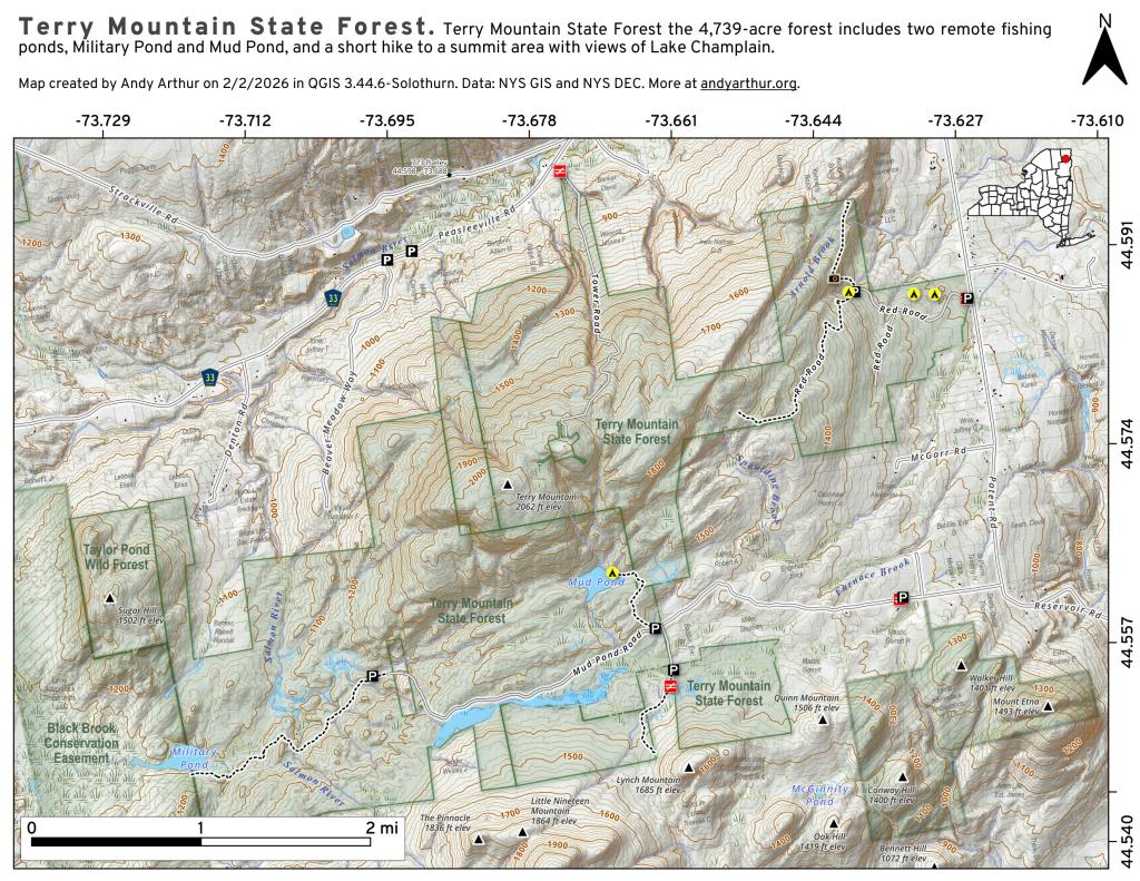  Terry Mountain State Forest