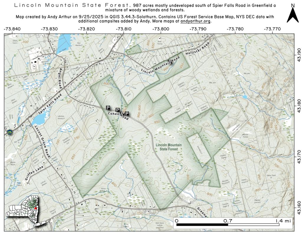 Lincoln Mountain State Forest