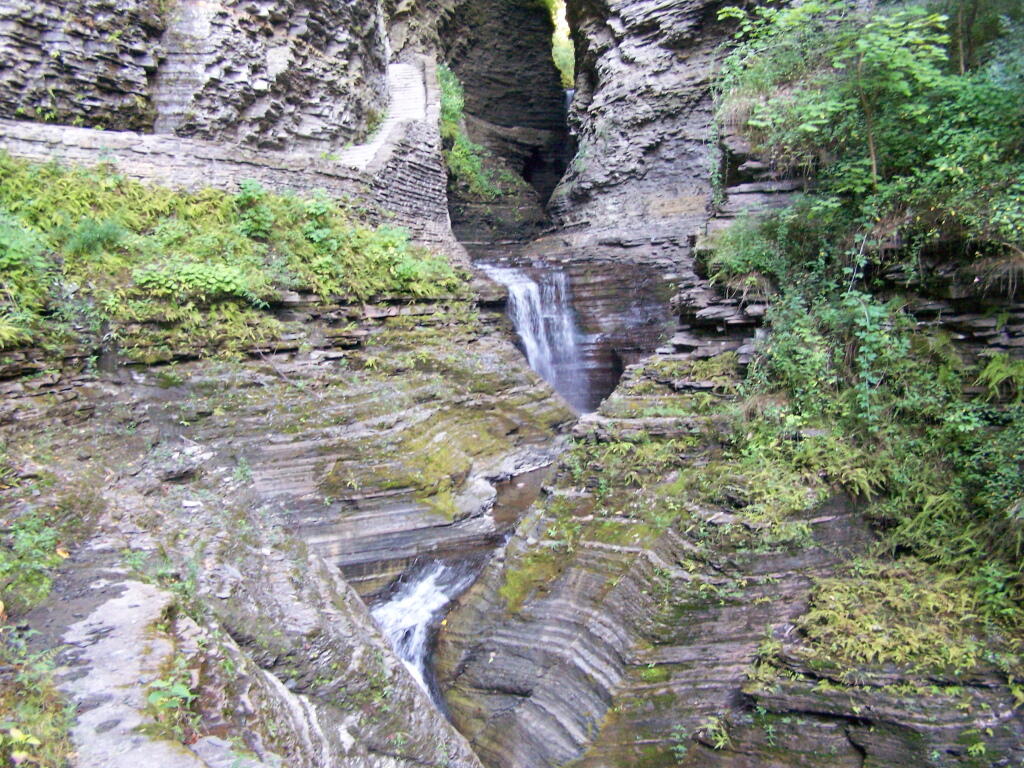 Photo: Waterfall at Watkins Glen Photo: Waterfall at Watkins Glen