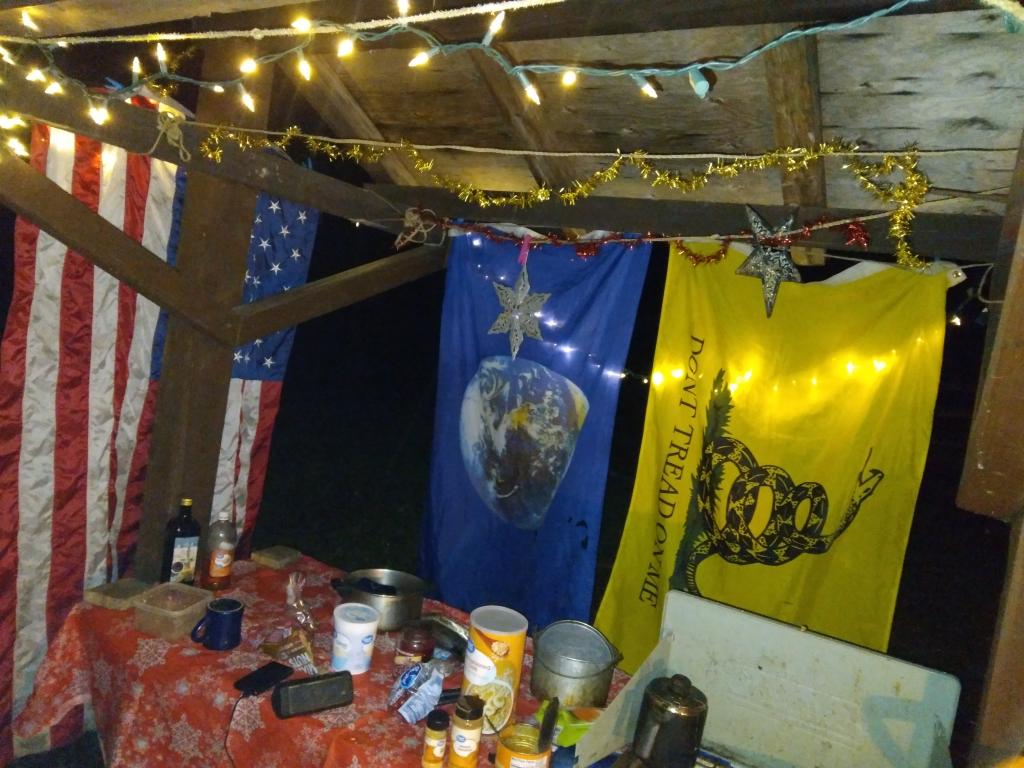 Photo: Christmas Eve at Camp
