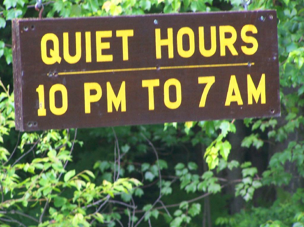 Photo: Quiet Hours Photo: Quiet Hours
