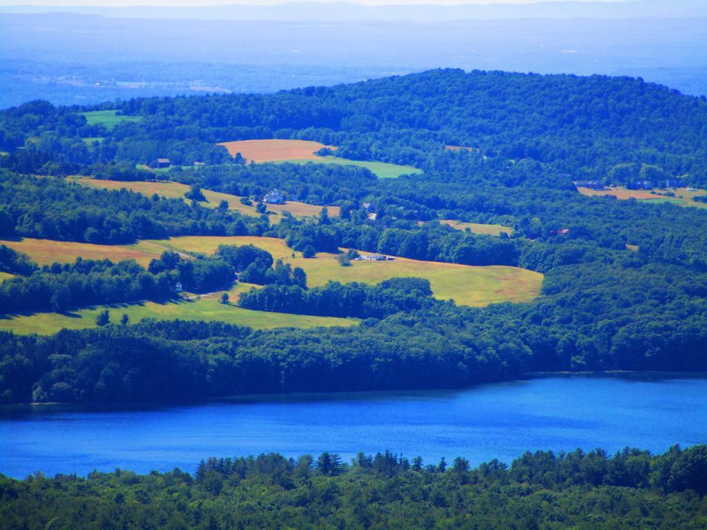 Photo: Above Tomhannock Reservior