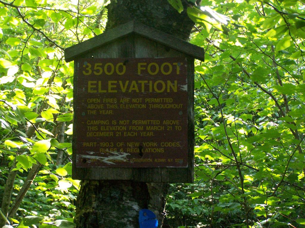Photo: Reaching 3500 Feet