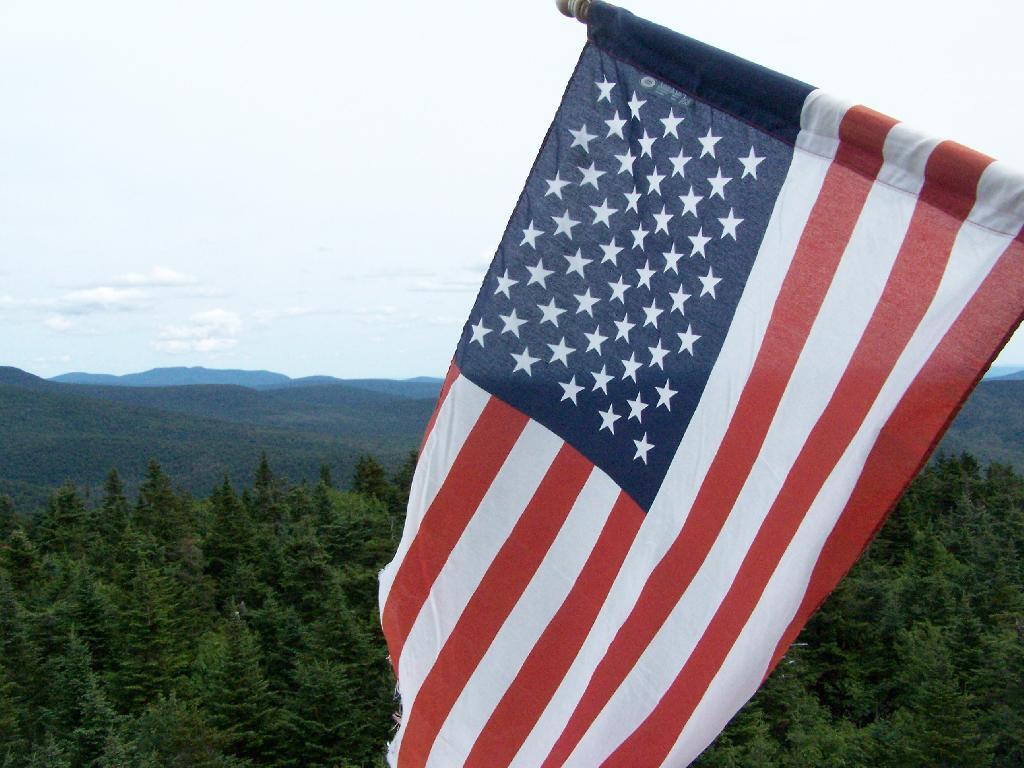 Photo: Flag on Tower Photo: Flag on Tower