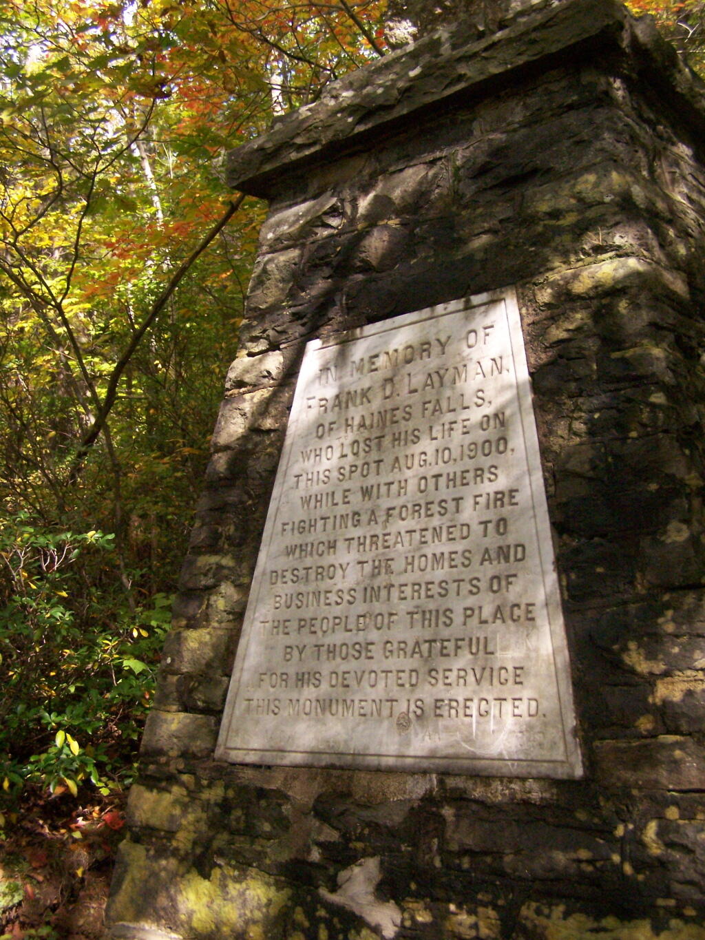 Photo: Layman's Monument Photo: Layman's Monument