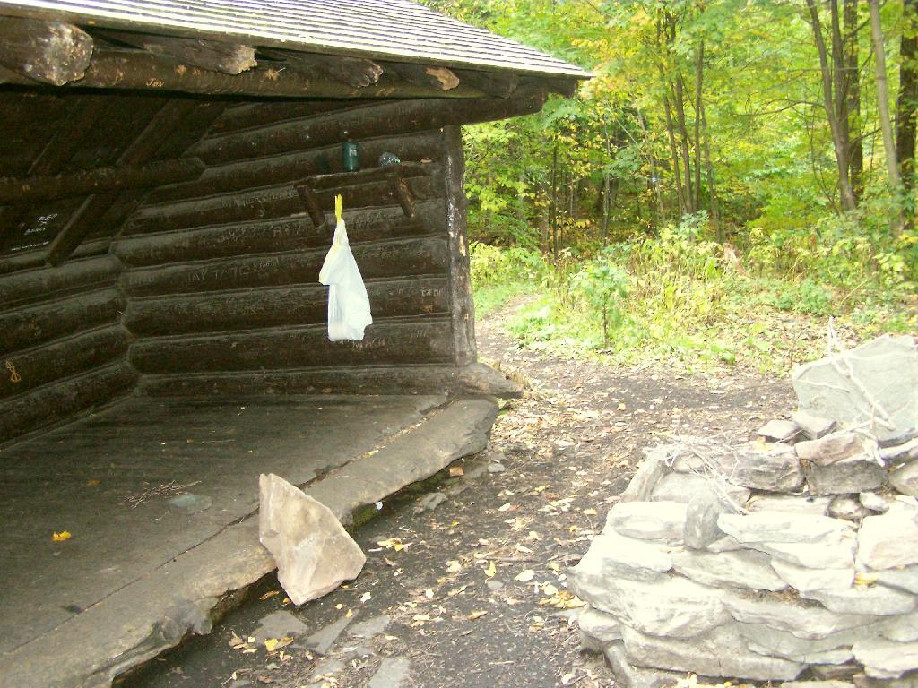 Photo: Devil's Clove Lean-To Photo: Devil's Clove Lean-To