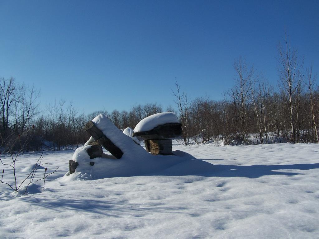 Photo: Old Querry With Snow