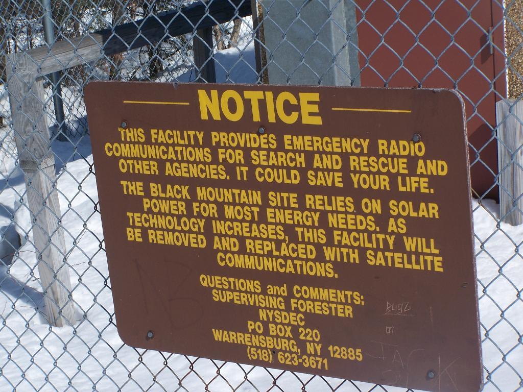 Photo: About the Communications Tower Photo: About the Communications Tower