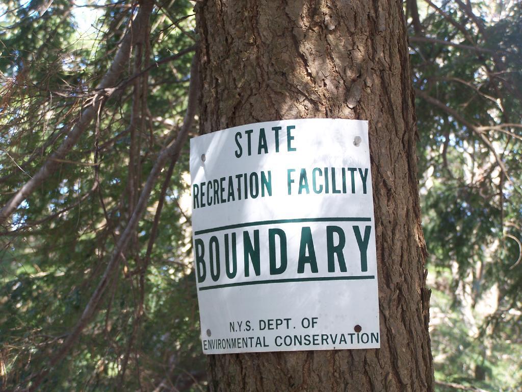 Photo: State Recreation Facility Sign Photo: State Recreation Facility Sign
