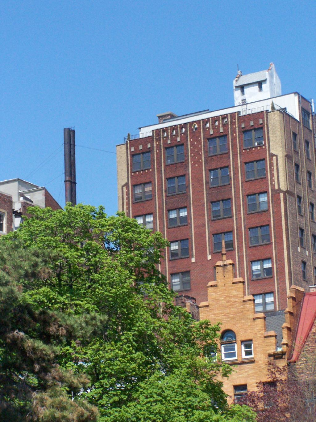 Photo: Building and Smoke Stacks Photo: Building and Smoke Stacks
