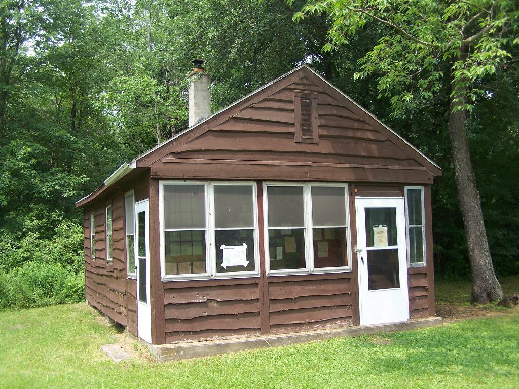 Photo: Relocated Ranger's Cabin Photo: Relocated Ranger's Cabin