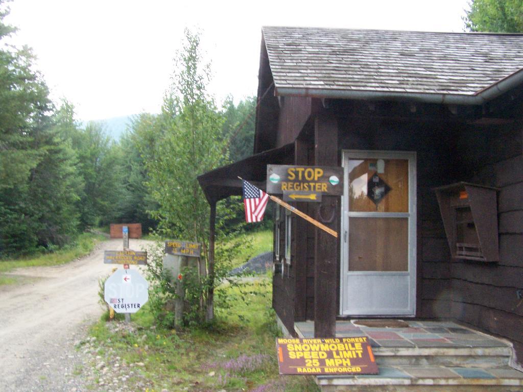 Photo: Entrance to Moose River Plains Photo: Entrance to Moose River Plains