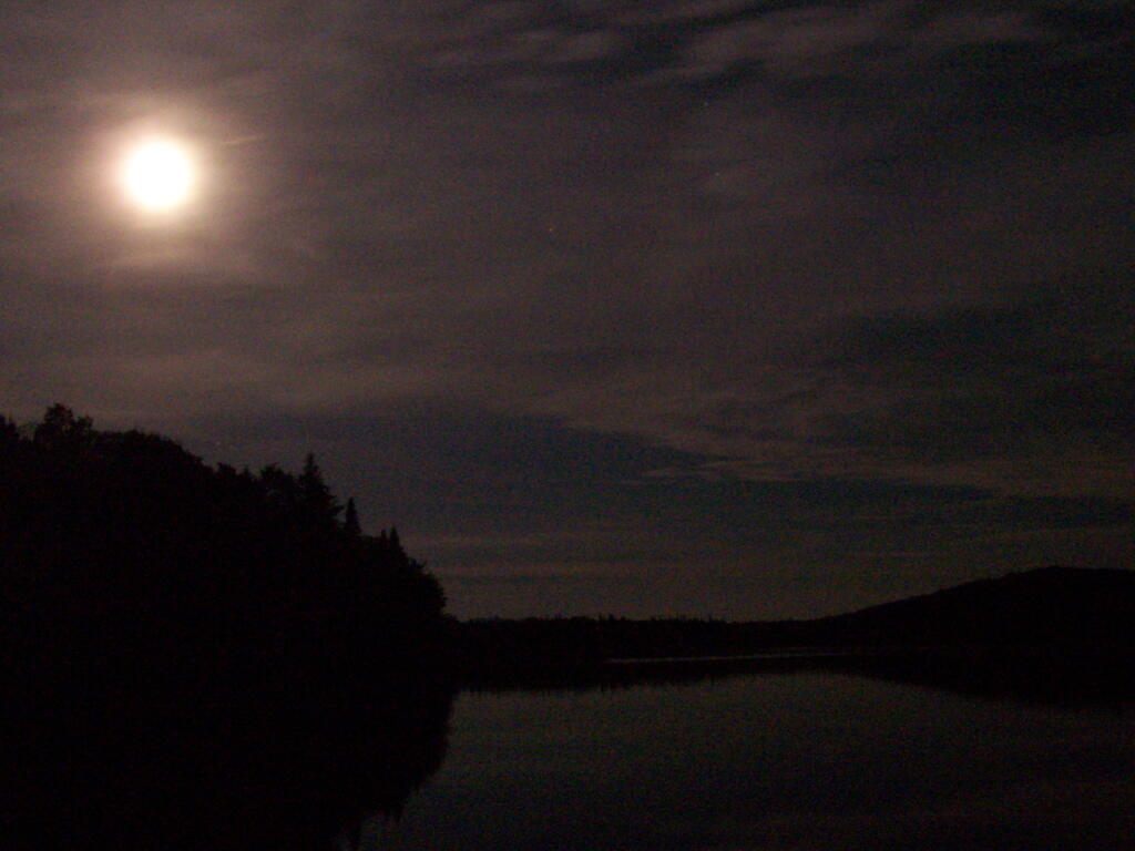 Photo: Moonlight on Cedar River Flow Photo: Moonlight on Cedar River Flow