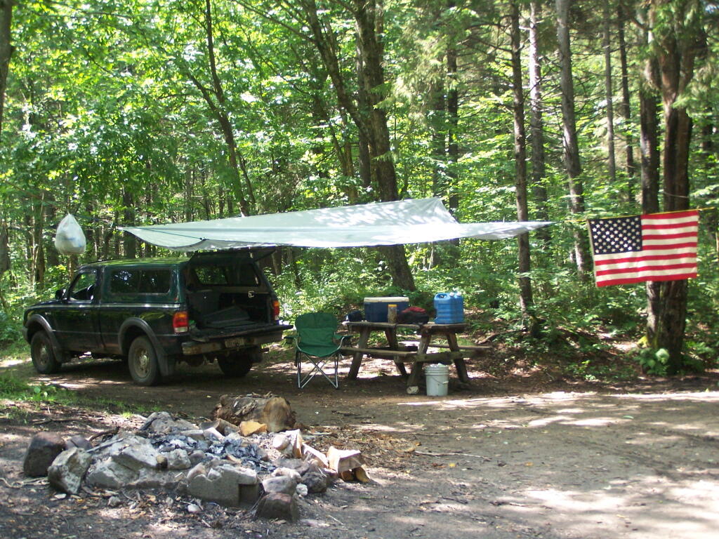 Photo: Camping Down By Otter Brook Photo: Camping Down By Otter Brook