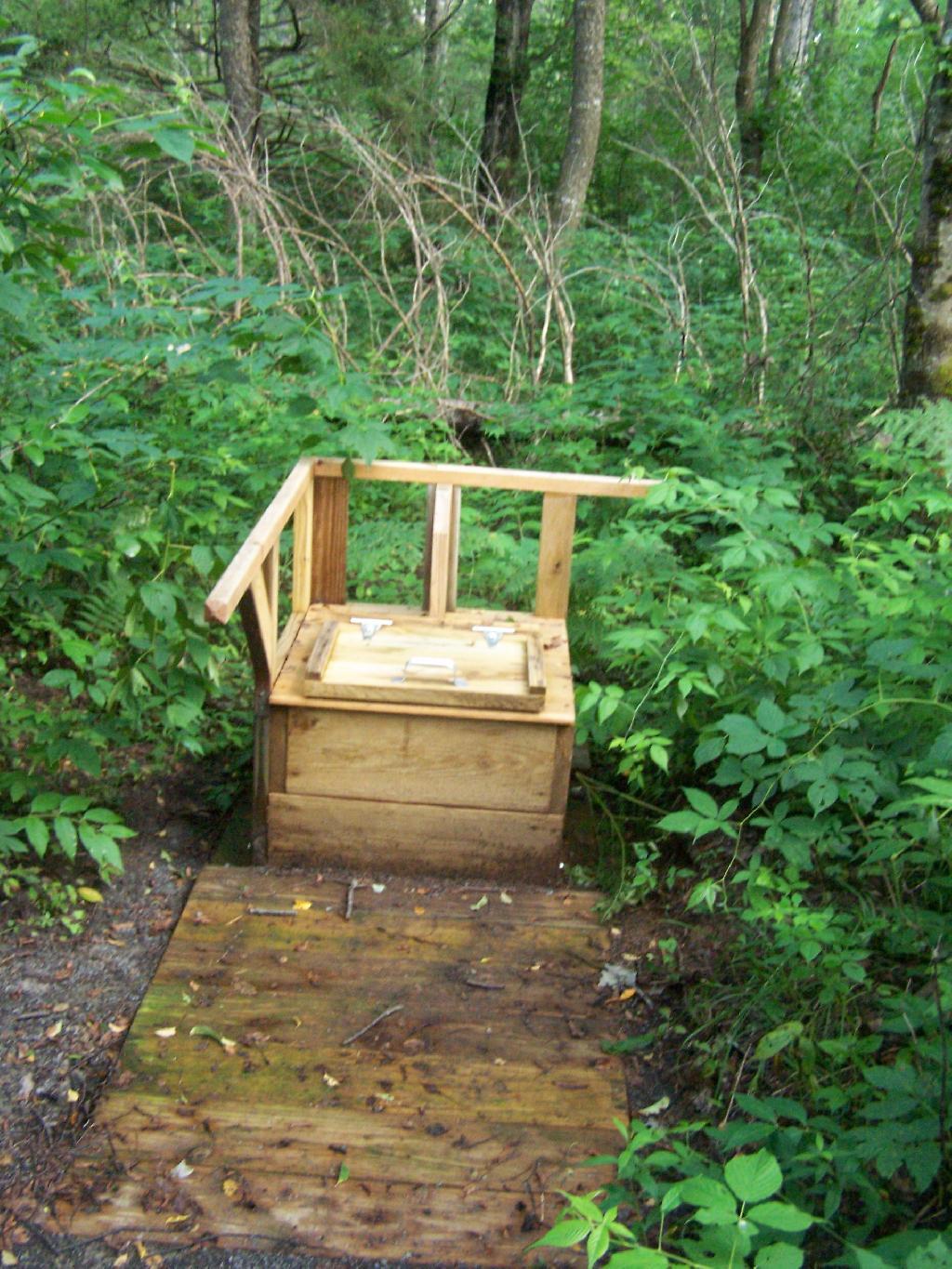 Photo: Icehouse Pond Outhouse Photo: Icehouse Pond Outhouse