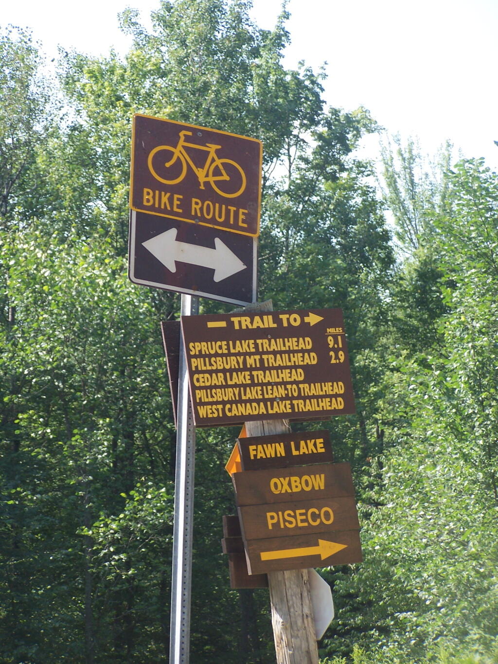 Photo: Old Military Road and Jessup Road Junction Photo: Old Military Road and Jessup Road Junction