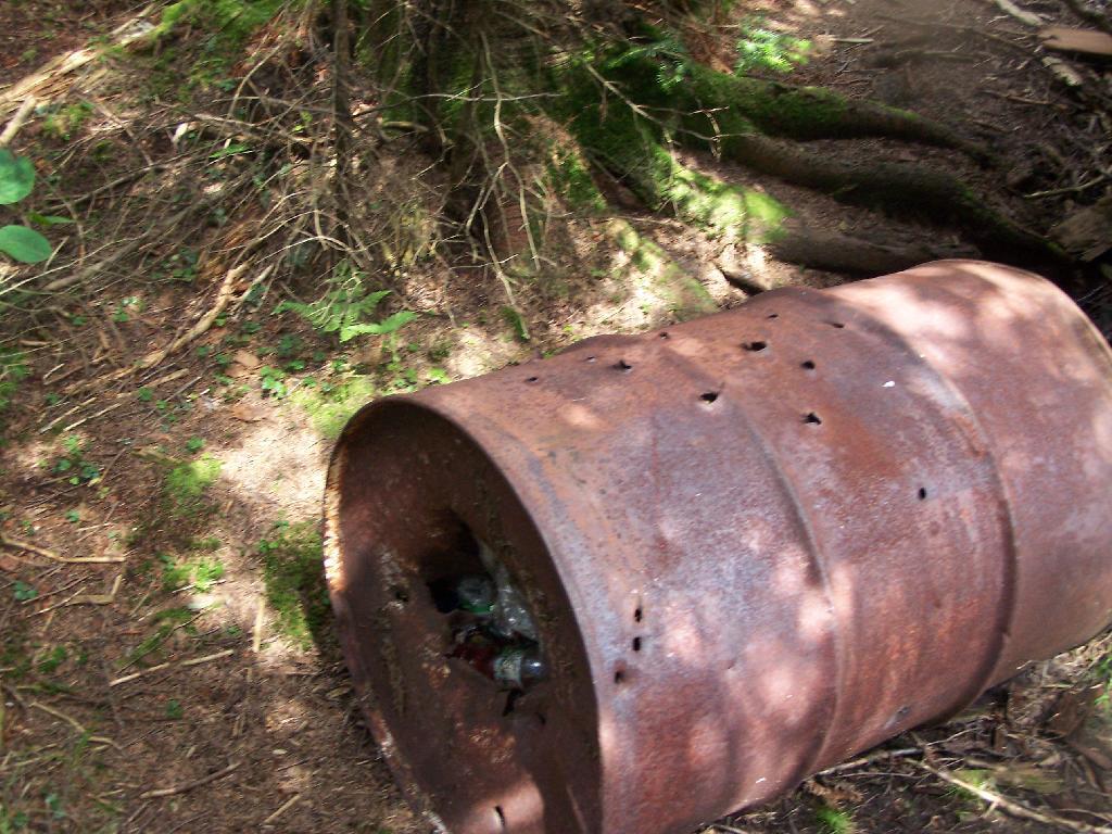 Photo: Old Trash Barrel Photo: Old Trash Barrel
