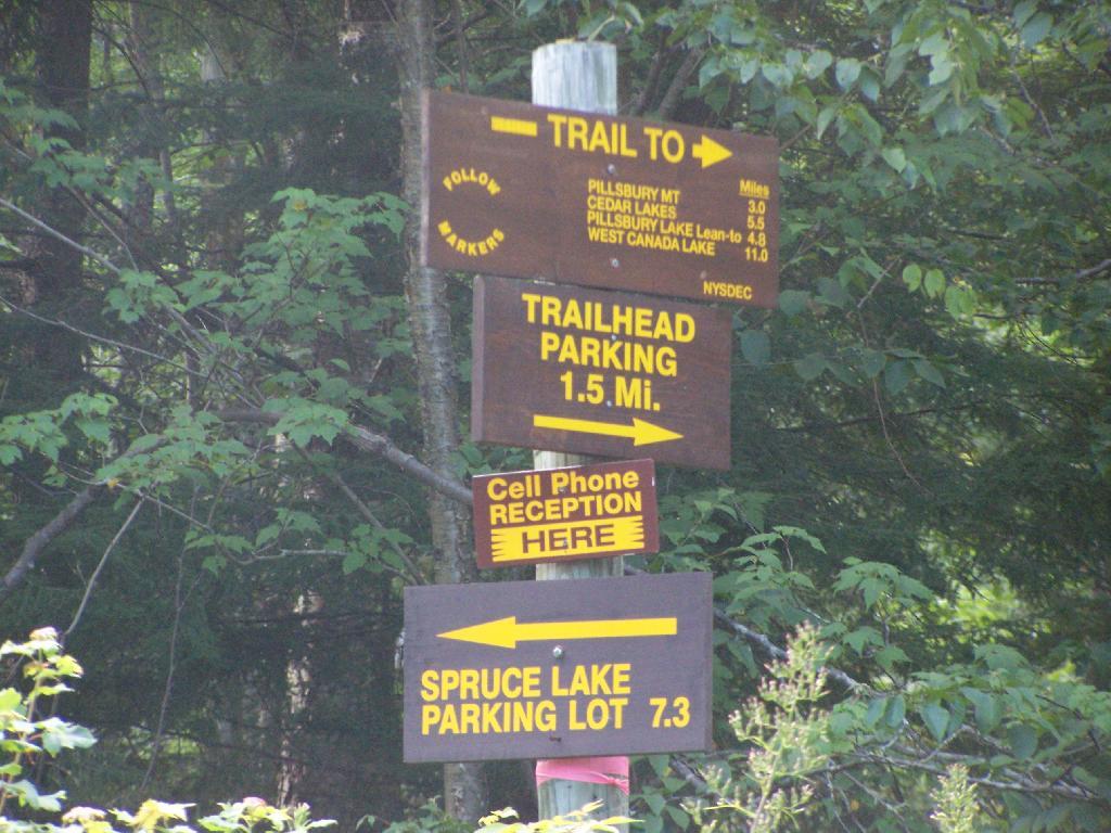 Photo: Spruce Lake Road and Old Military Road Signs Photo: Spruce Lake Road and Old Military Road Signs