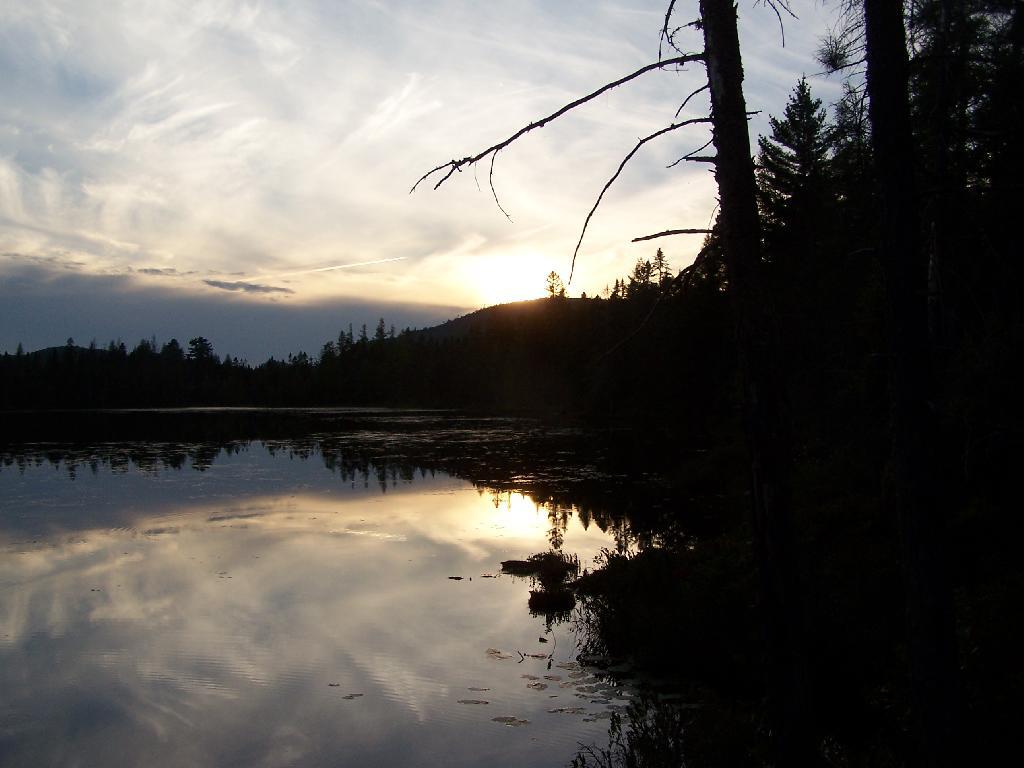Photo: Helldiver Pond in Evening Photo: Helldiver Pond in Evening