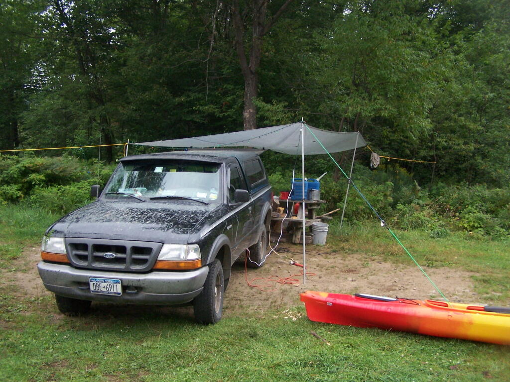 Photo: Kayak Tying Down Tarp Photo: Kayak Tying Down Tarp