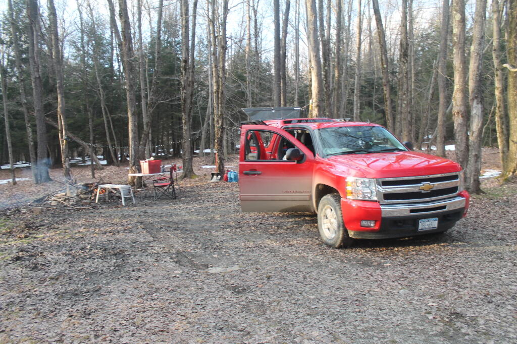 Photo: Muddy Truck at Camp Photo: Muddy Truck at Camp