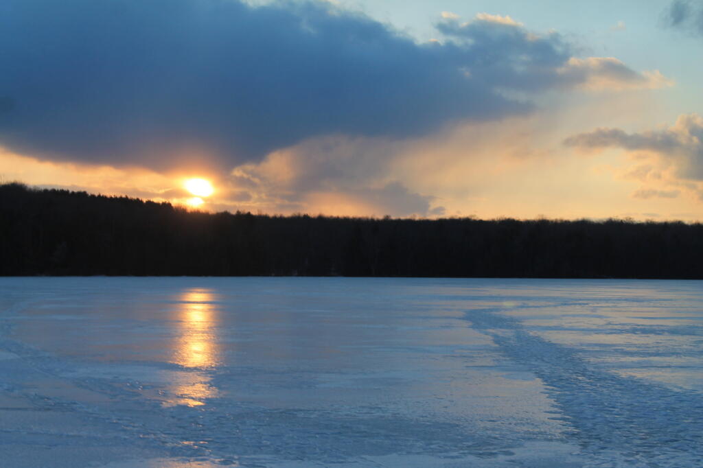 Photo: Reflection on the Ice Photo: Reflection on the Ice