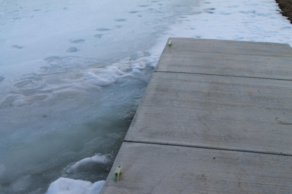 Photo: No Place to Put Out a Boat This Time of Year Photo: No Place to Put Out a Boat This Time of Year