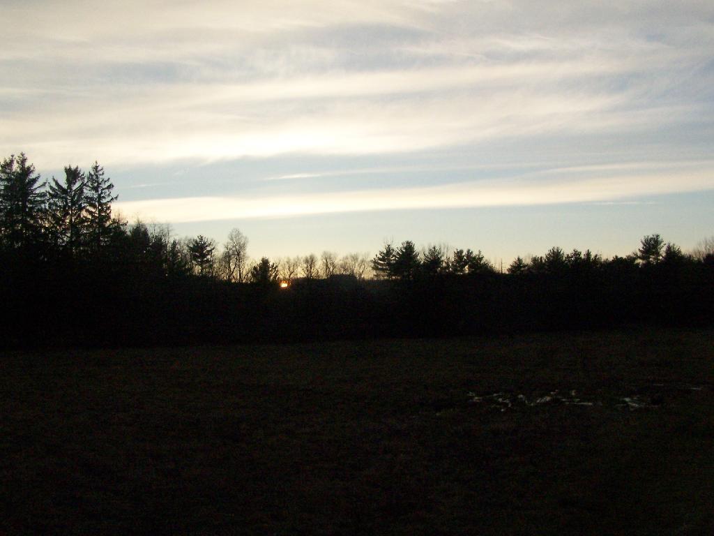 Photo: Sun is Done for the Day Photo: Sun is Done for the Day