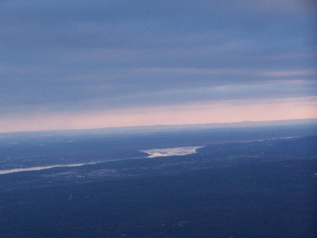 Photo: Hudson River As Sky Darkens Photo: Hudson River As Sky Darkens