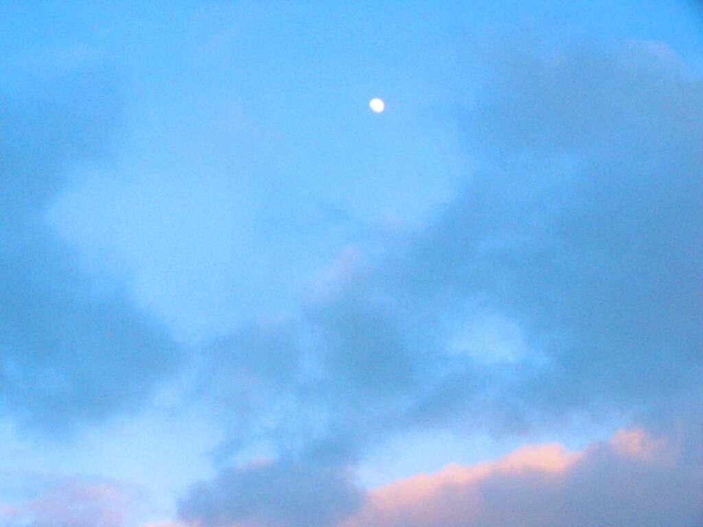 Photo: Almost Full Moon Photo: Almost Full Moon