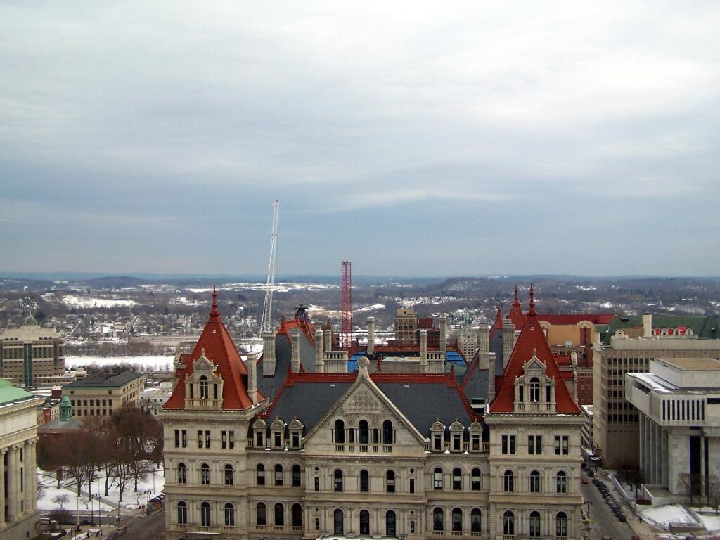 Photo: Top Off the Crane Photo: Top Off the Crane
