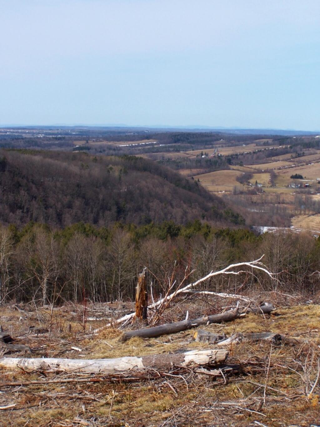 Photo: Looking Down Towards Irish Hill Photo: Looking Down Towards Irish Hill