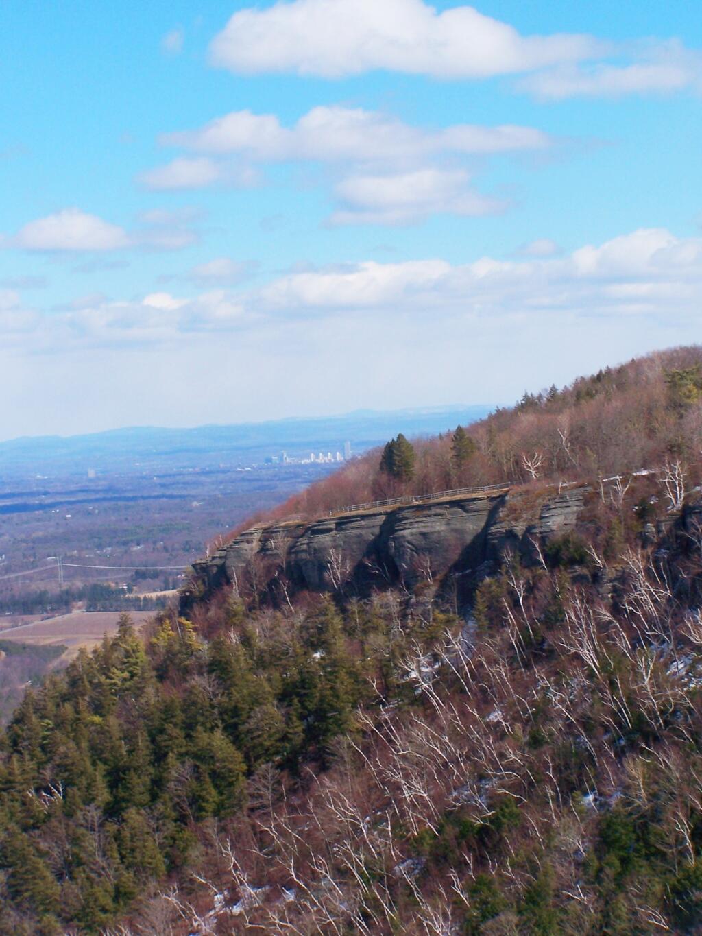 Photo: Thatcher Park Cliff