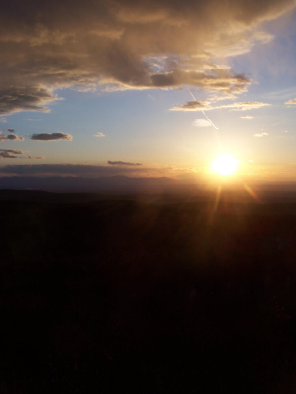 Photo: Sun Sets Over Catskill Mountains Photo: Sun Sets Over Catskill Mountains