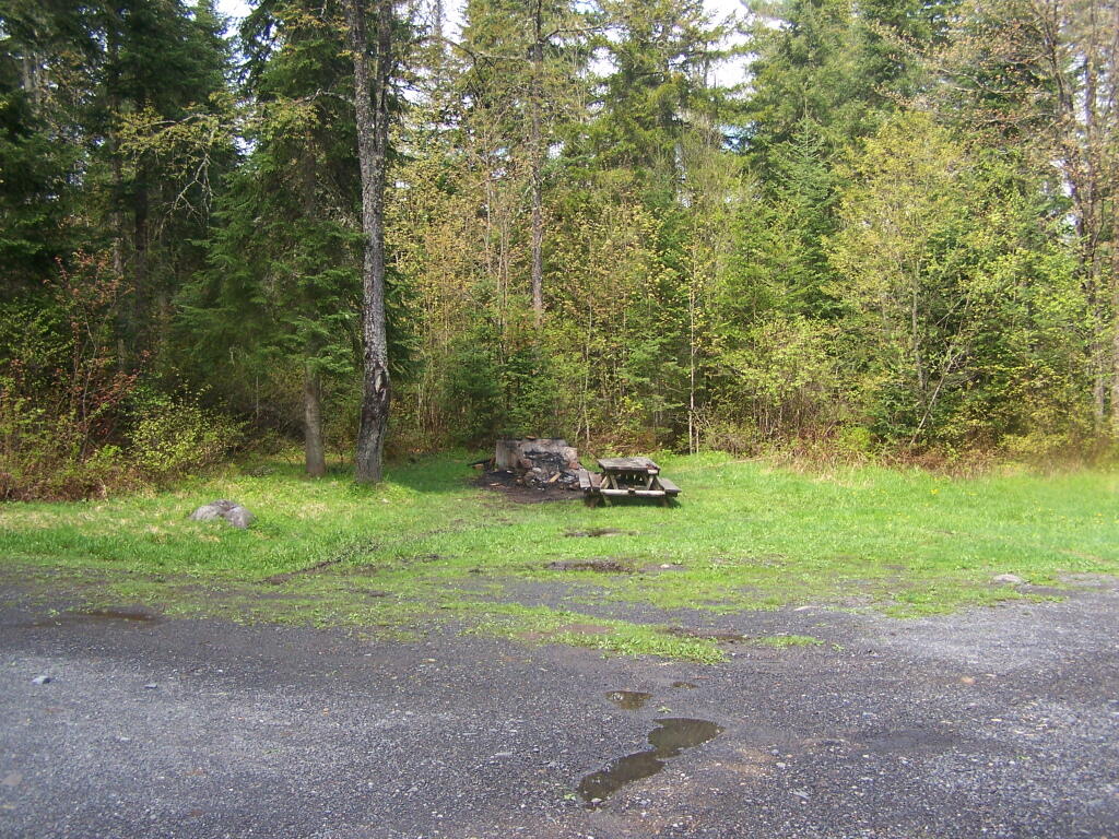 Photo: Run Down Campsite Along Boreas River and NY 28 Photo: Run Down Campsite Along Boreas River and NY 28