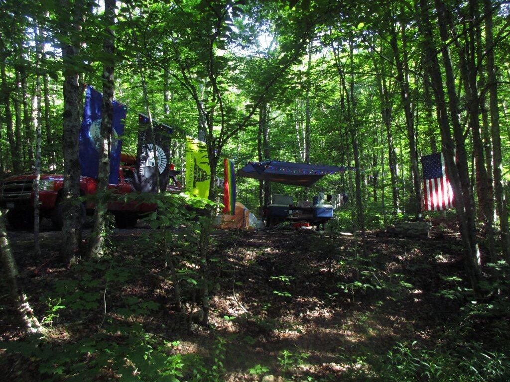 Photo: Campsite From The Road Photo: Campsite From The Road