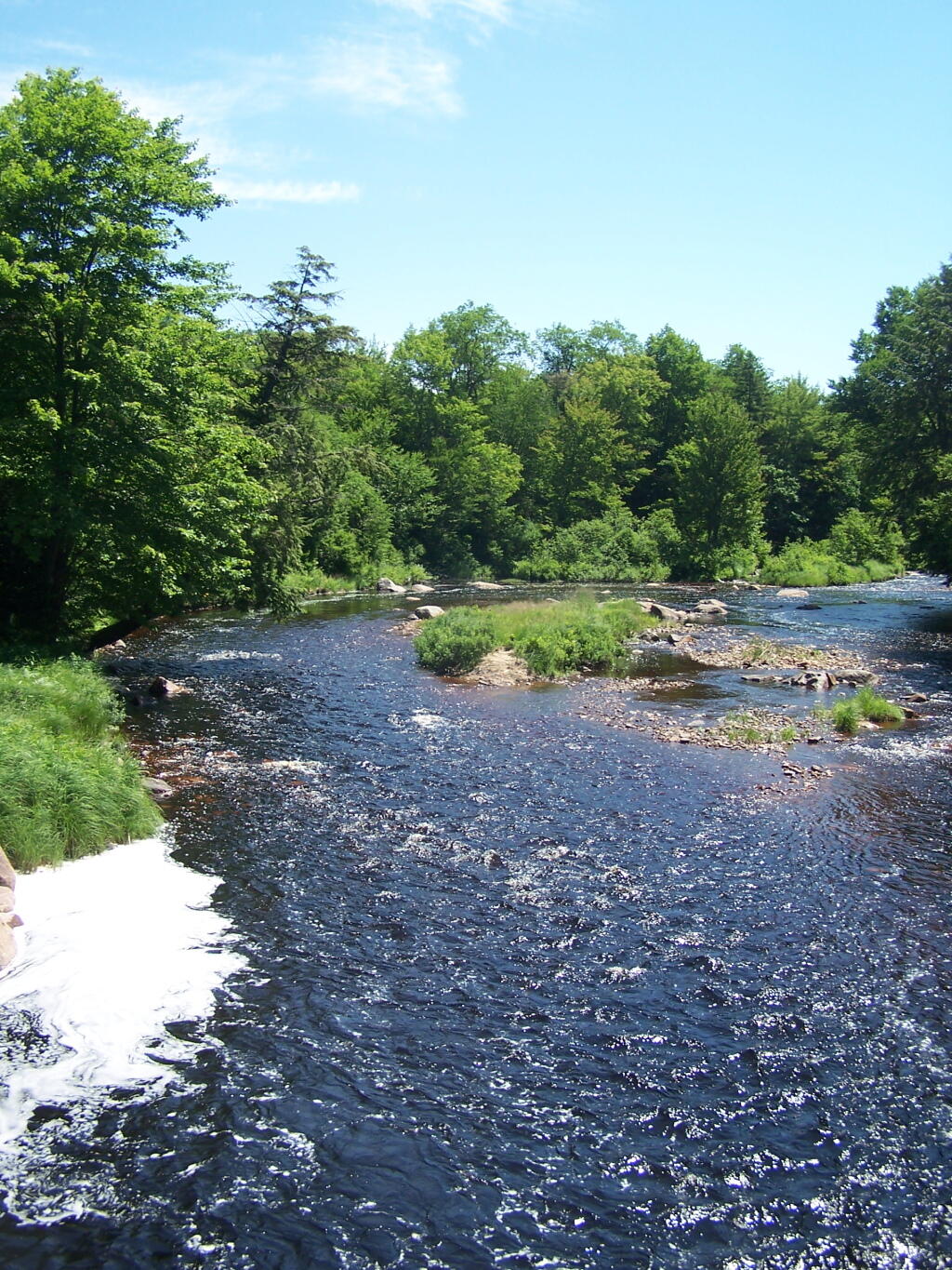 Photo: Foam from White Watch on Oswegatchie