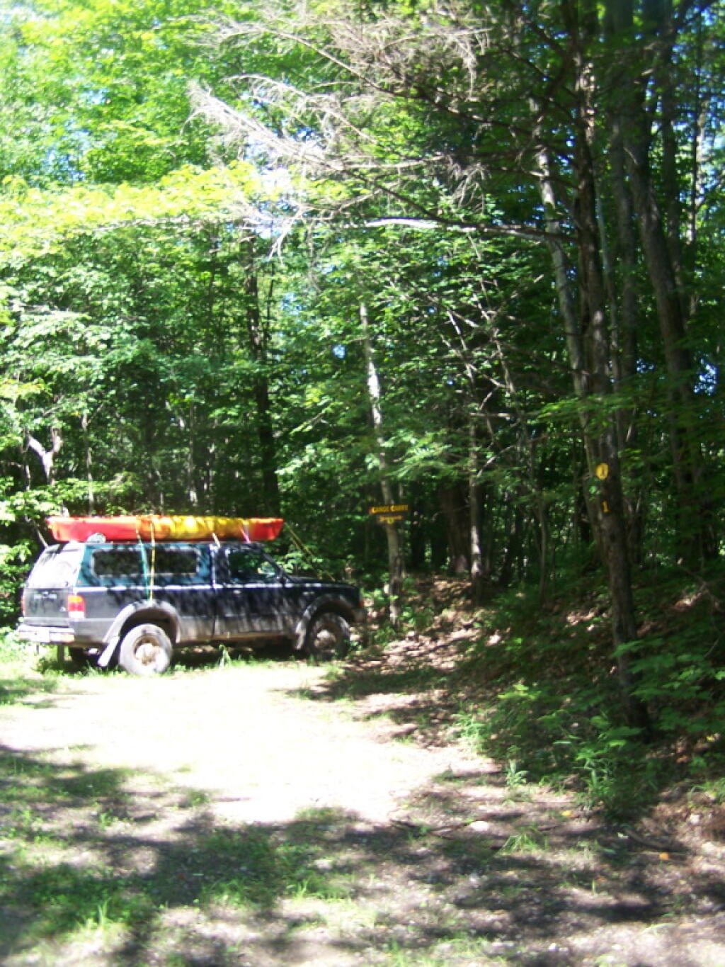Photo: Canoe Carry and Campsite 1 Photo: Canoe Carry and Campsite 1