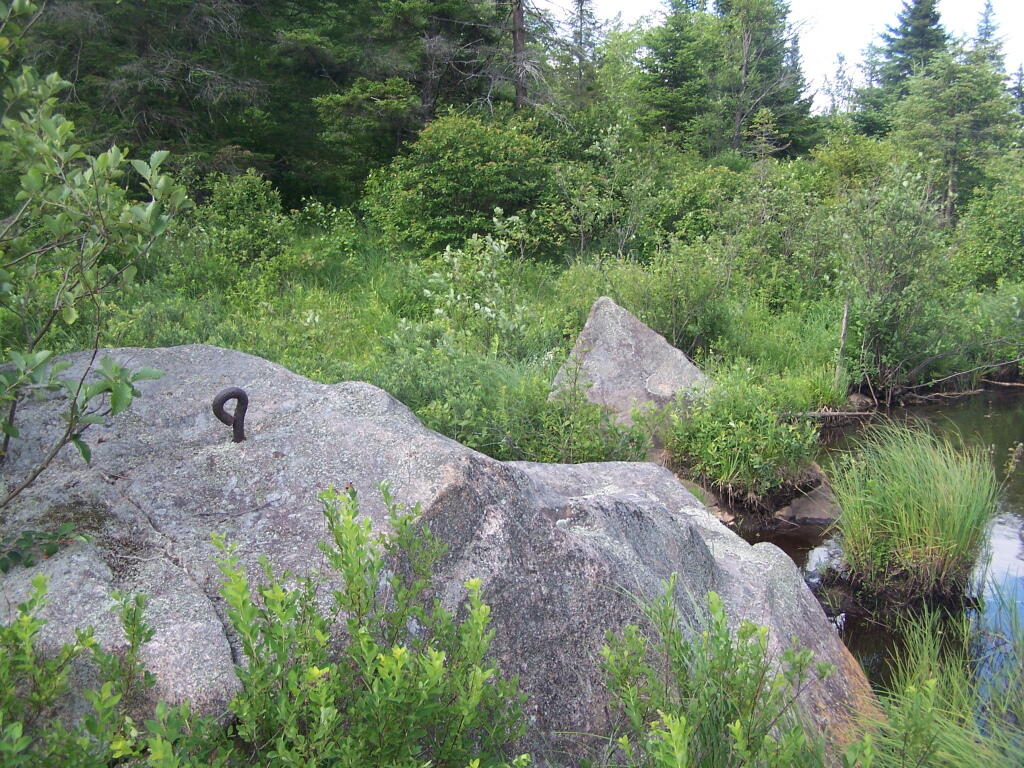 Photo: Hook That Probably Was Part of A River Crossing Wire Photo: Hook That Probably Was Part of A River Crossing Wire