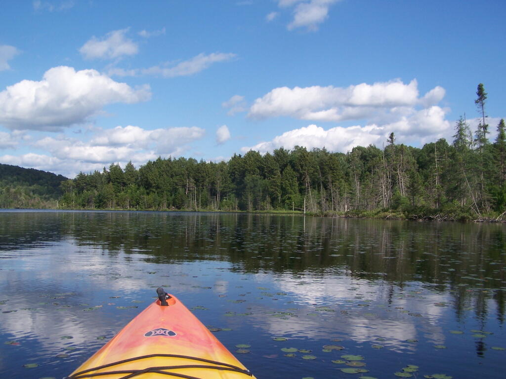 Photo: Heading Around Streeter Lake Photo: Heading Around Streeter Lake