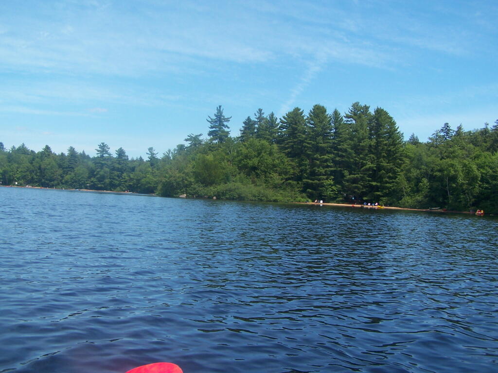 Photo: Past Swimming Beach at Rollins Pond Photo: Past Swimming Beach at Rollins Pond
