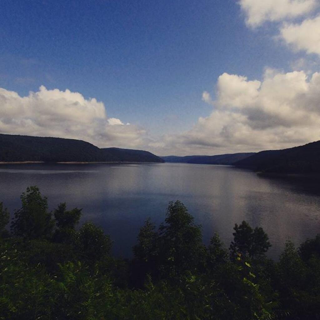 Photo: This morning at Kinzua Point Photo: This morning at Kinzua Point