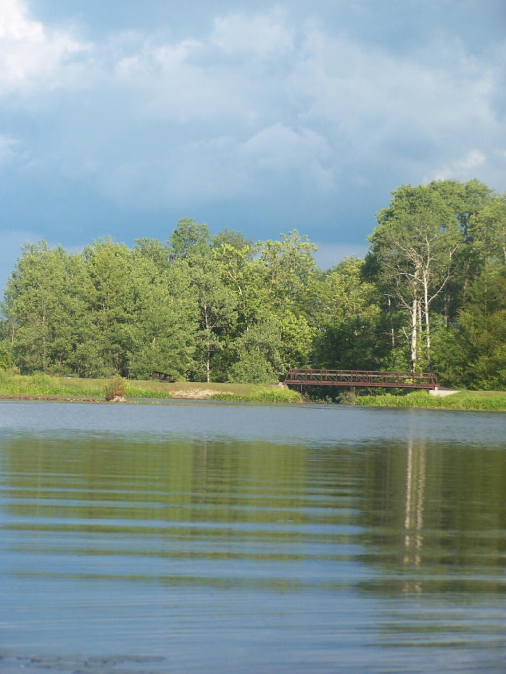 Photo: Dam at End of Lake Photo: Dam at End of Lake