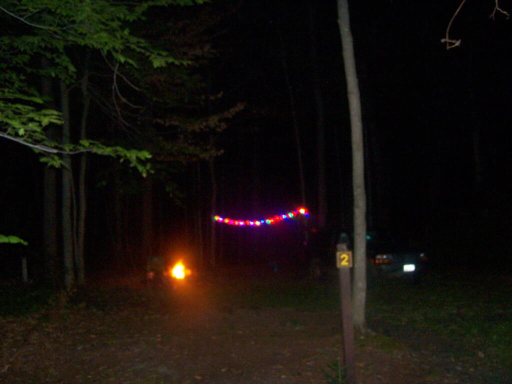 Photo: Campsite 2 After Dark