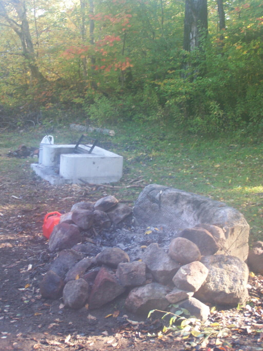 Photo: Old Firepit, New Firepit Photo: Old Firepit, New Firepit